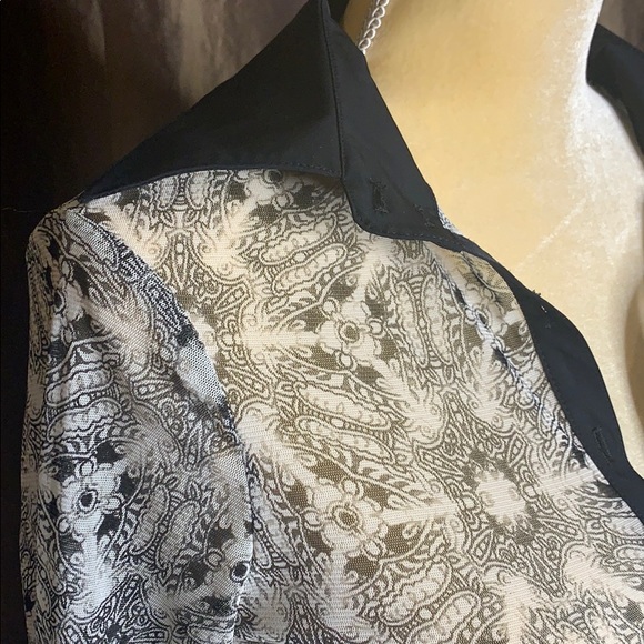 Bebe sheer shirt - Picture 4 of 7